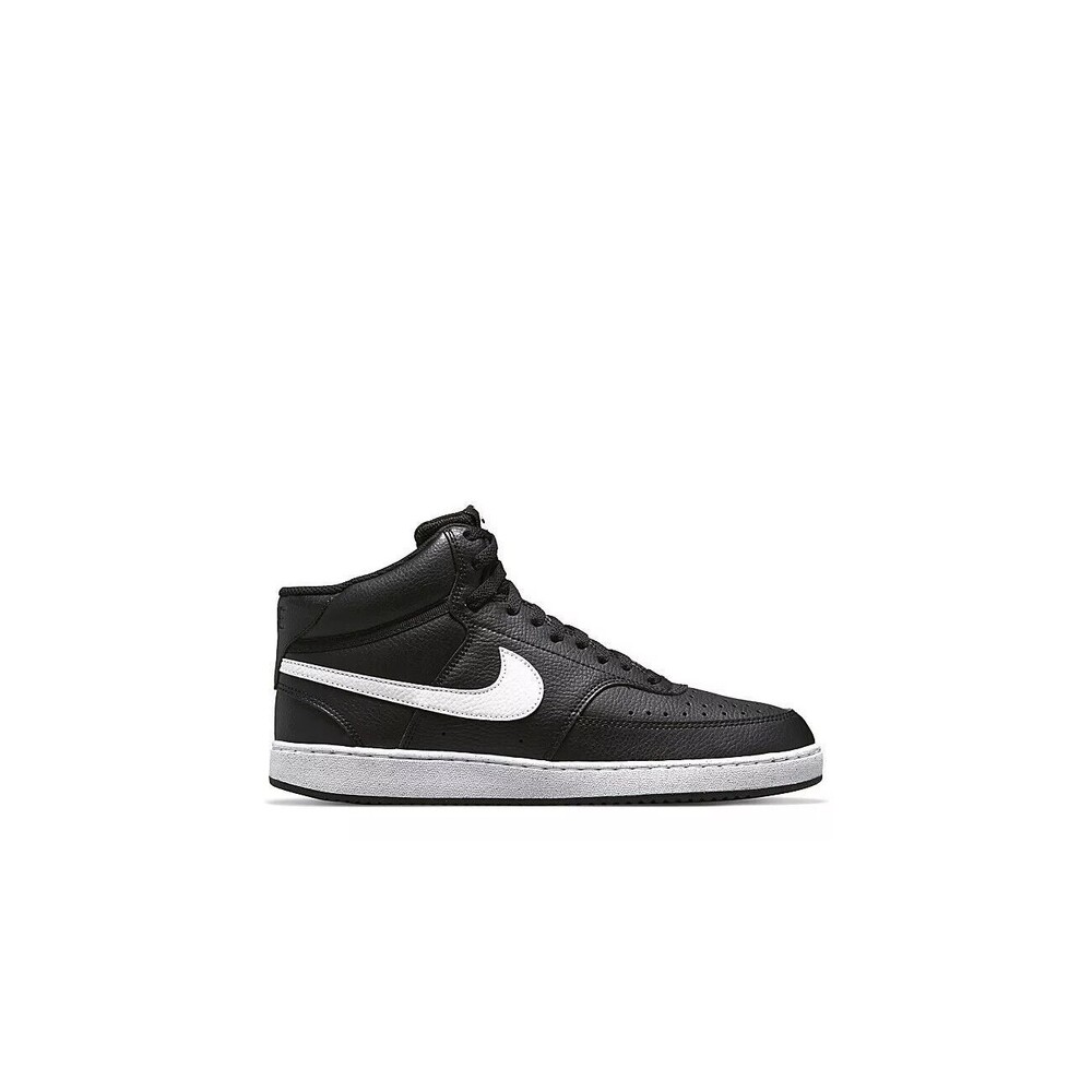 Nike Womens Court Vision Mid Basketball Black/White CD5436 001 NEW
